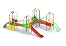 Детский игровой комплекс Чиполлино Н=1500