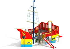 Детский игровой комплекс Шхуна Н=1800
