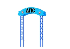 Входная арка с росписью